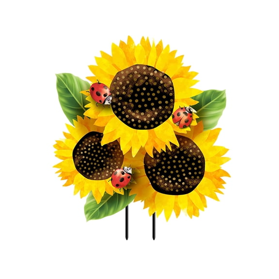 Briarwood Lane Ladybugs and Sunflowers Metal Art