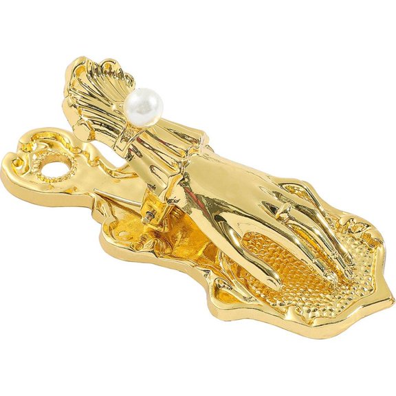 Ladys Hand Shaped Clips Metal Paper Clip Binder Clips Page - Vintage Gold Book Clip and Paper Clamp for Junk Journal, Document Storage, Coffee Bag Sealing and Reading Accessories