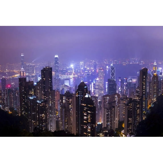 Laeacco Modern Night Lights City Wall Decor Photocall Photography Background Photographic Vinyl Backdrop For Photo Studio