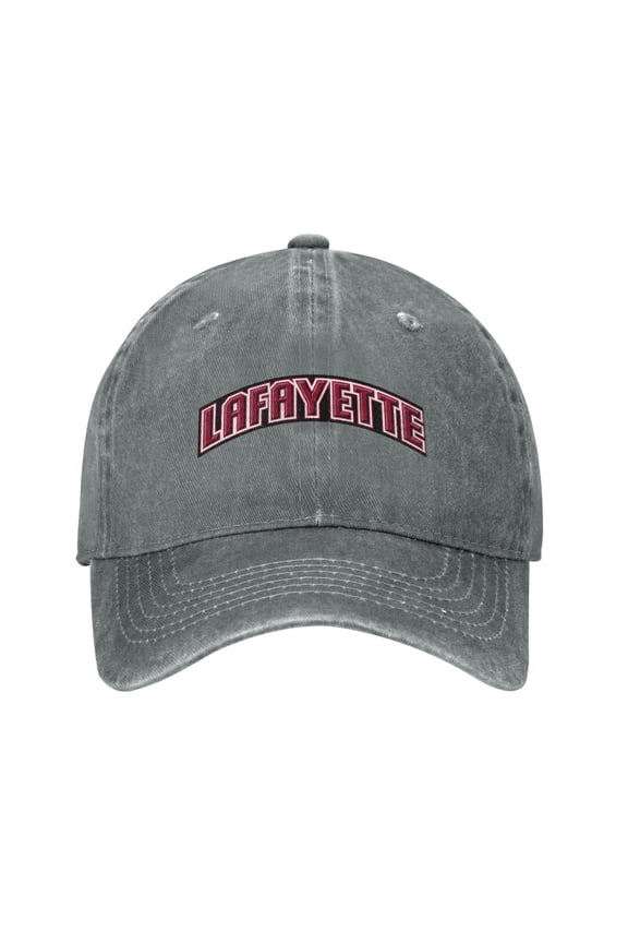 Lafayette College Hat Adult Adjustable Classic Washed Casquette Cap Hat Baseball Cap