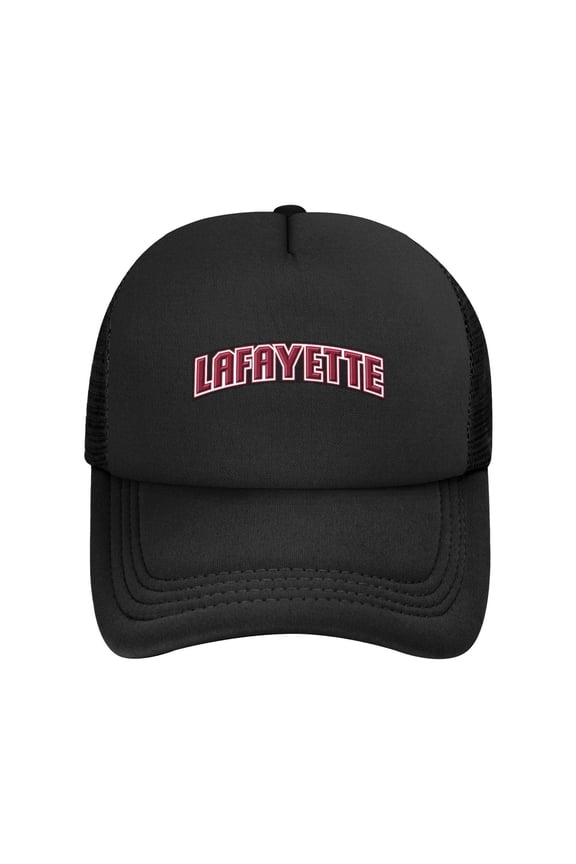 Lafayette College Solid Color Lightweight Adult Mesh Baseball Cap