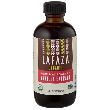 Lafaza Organic Pure Madagascar Vanilla 4 oz Pack of 2