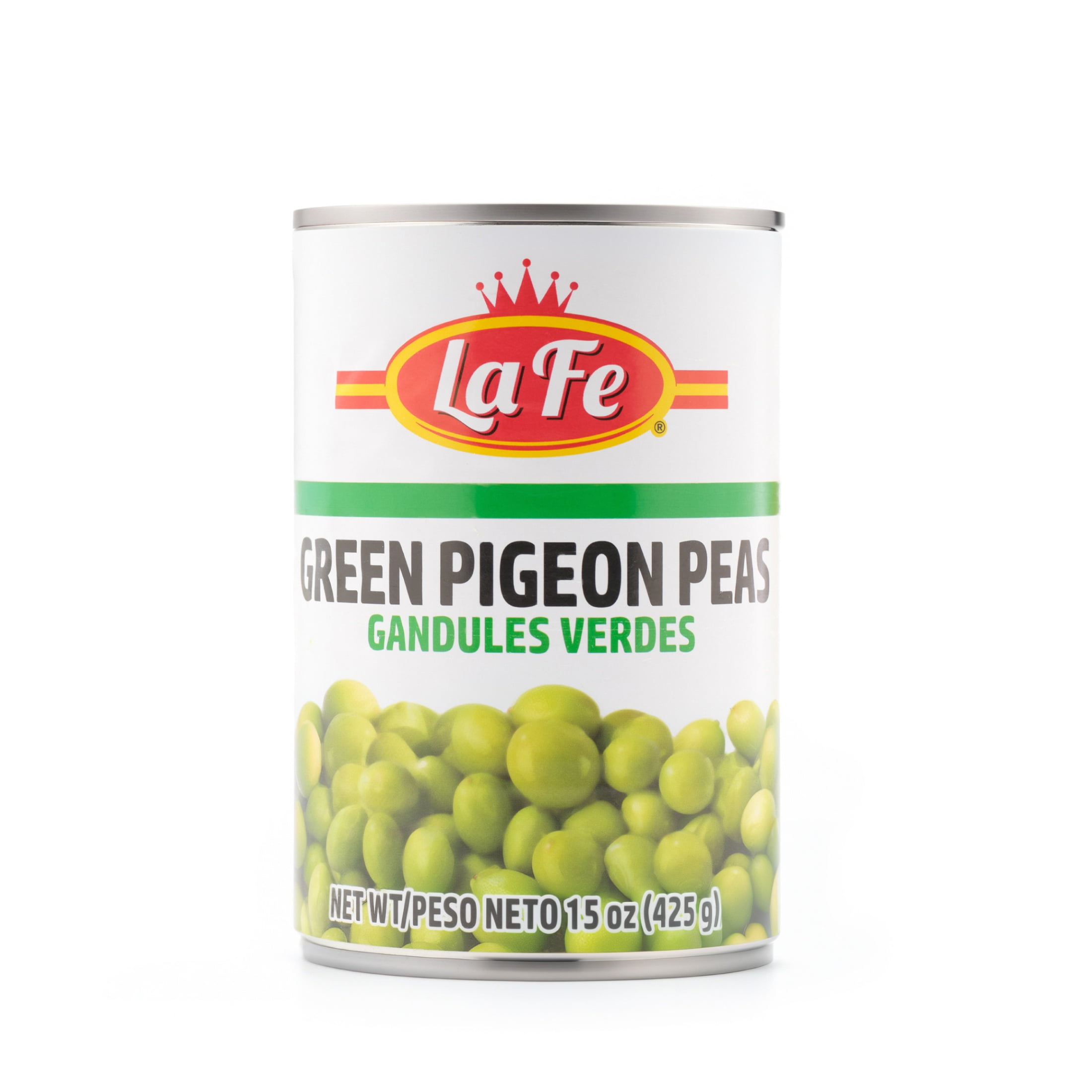 La Fe Green Pigeon Peas, 15 oz Can