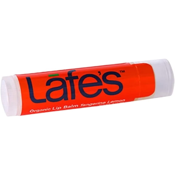 Lafes Natural Lip Balm, Tangerine & Lemon Flavor, 0.15 oz