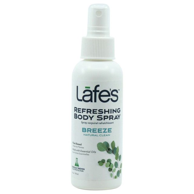 Lafe's Natural Bodycare Refreshing Body Spray Breeze Natural Clean 4 oz
