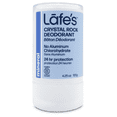 thumbnail image 1 of Lafes Natural Crystal Mineral Deodorant, Unscented, 4.25 oz, 1 of 4