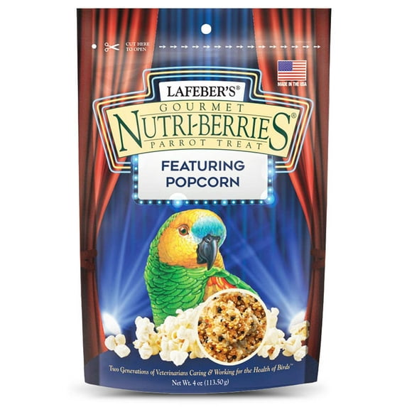 Lafeber Parrot Popcorn Nutri-Berries, 4 oz bag