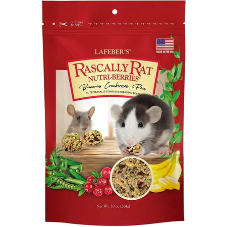 16 oz Lafeber Nutritionally Complete Adult Rat Food with Bananas Cranberries and Peas