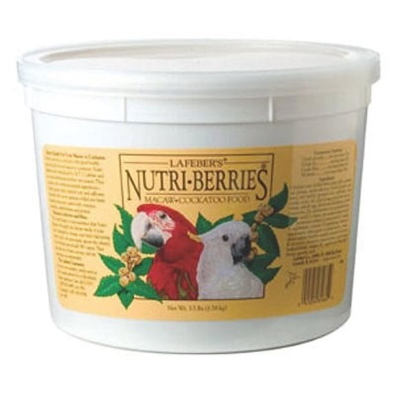 Lafeber's Nutri Berries Macaw & Cockatoo Food, 3.5 Lb