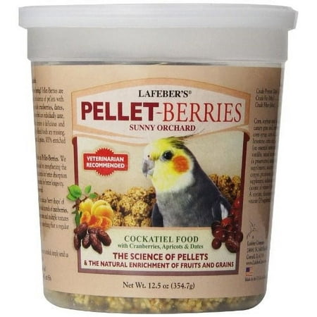 Lafeber's® Sunny Orchard Pellet-Berries Cockatiel Food, 12.5-Oz