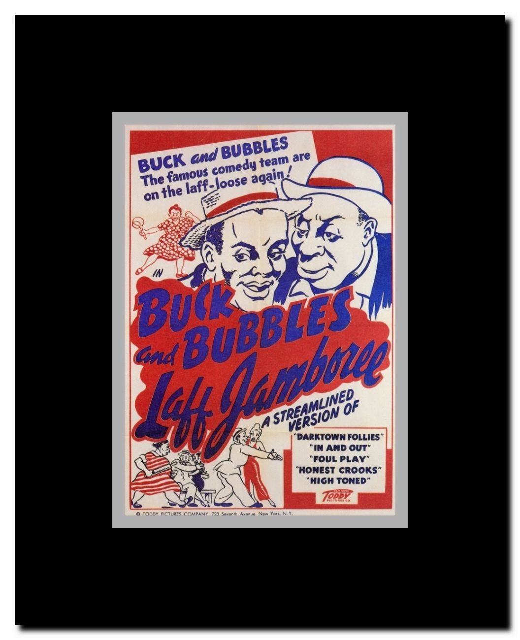Laff Jamboree Framed Movie Poster