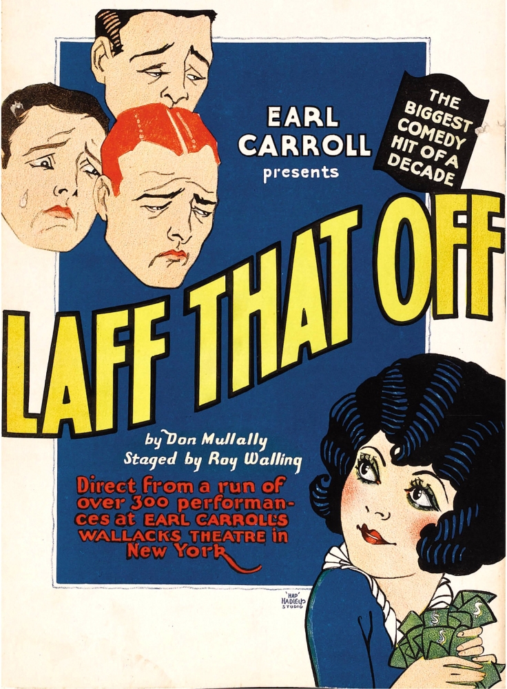 Laff That Off Canvas Art - (11 x 17)