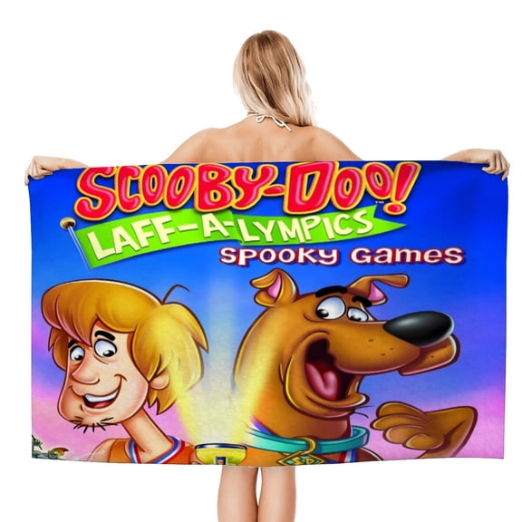 Laff-a-Lympics-theme Gifts Quick-dry Beach Towel for Women Girl Birthday Inspired Fan Bath Outdoor Music Lover30.7 x 59 in78 X 150 CM