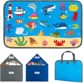 thumbnail image 1 of Laffact Portable Felt Story Board for Travel Felt Marine Polar Theme Busy Board Christmas Birthday Party Present, 1 of 6