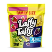 Laffy Taffy Assorted, Mini Bars, Chewy Candy in a Variety of Fruity Flavors, 22 oz