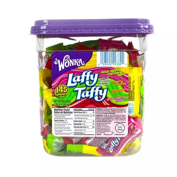 Laffy Taffy Assorted Tub, 3.08 lbs.