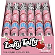 Laffy Taffy Cherry Rope Chewy Candy 0.81oz (Box of 24)