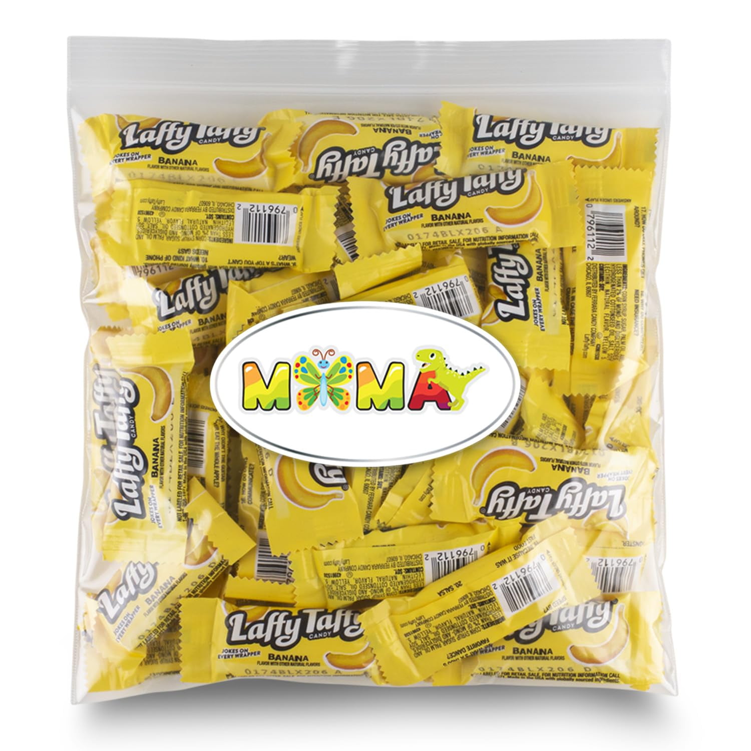Laffy Taffy Chewy & Tangy Bulk Candy Individually Wrapped (1 Pound