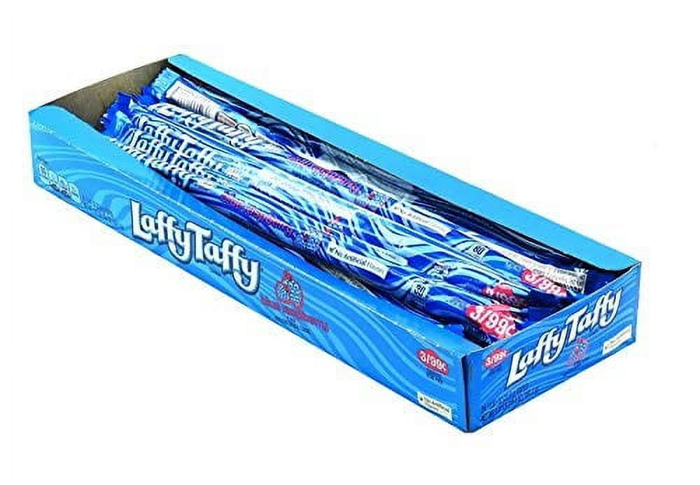 Laffy Taffy Rope Blue Raspberry 3/99C,0.81 ounces, 24 Count (SUGAR ...