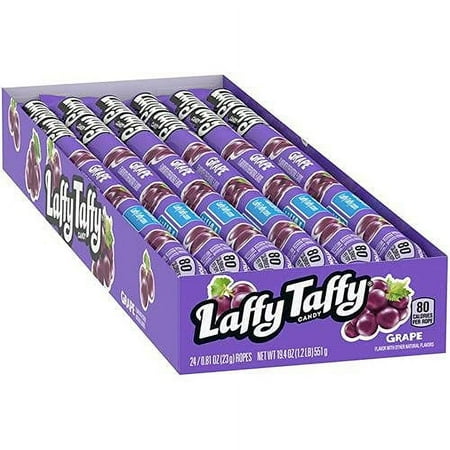 Laffy Taffy Ropes Grape Flavor 24 Count Package FREE SHIPPING