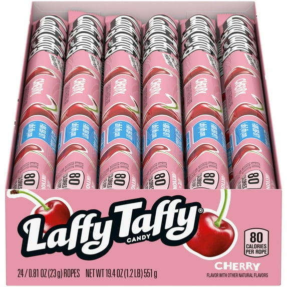 LAFFY TAFFY  CHERRY 24CT