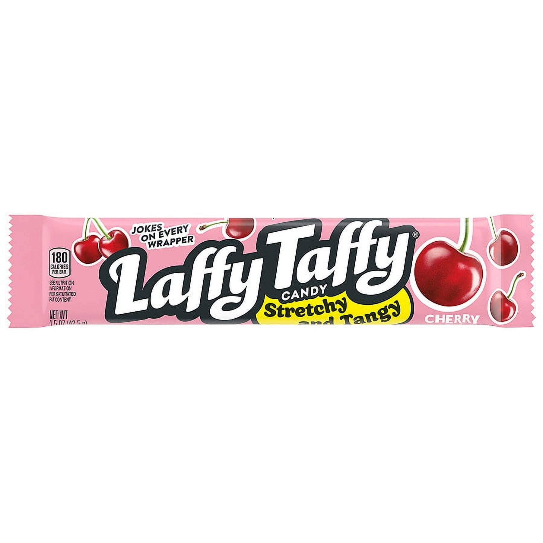 Laffy Taffy Stretchy & Tangy Cherry 1.5 oz Pack of 2