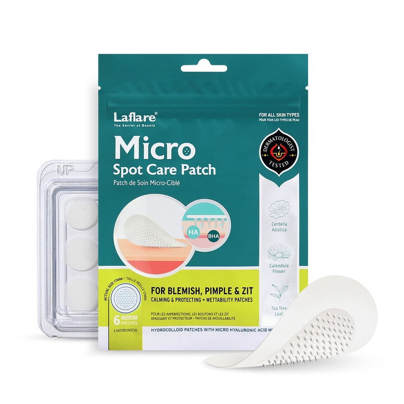 Laflare Micro Spot Care Patch, SelfDissolving Microdart Pimple Patch
