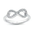 thumbnail image 1 of Lafonn Classic Sterling Silver Platinum Plated Lassire Simulated Diamond Ring (0.31 CTTW), 1 of 5