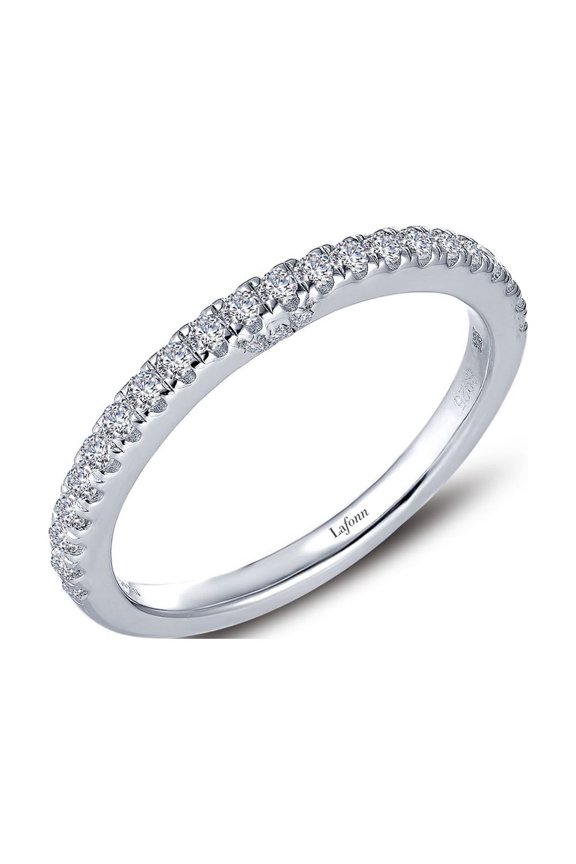 Rhonda Faber Green Sterling Silver Platinum Plated Rings (0.28 Cttw)