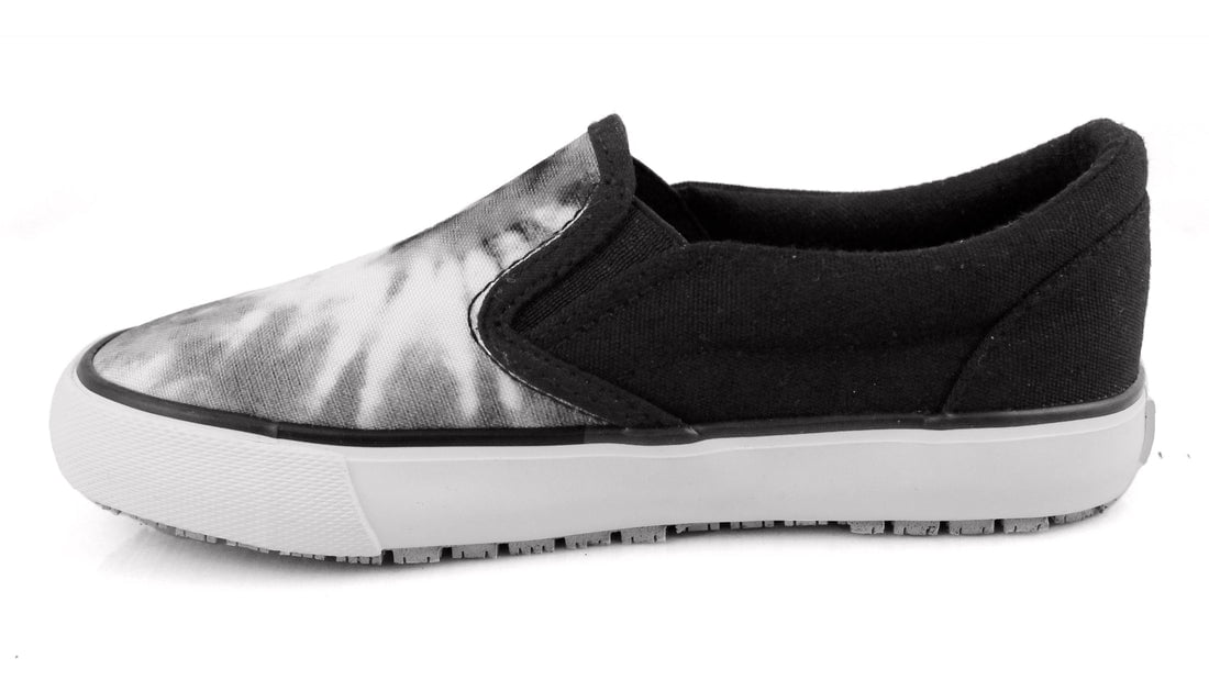 Black Fire Winter Sunset Otoyimm Kid's Canvas Slip On Shoes