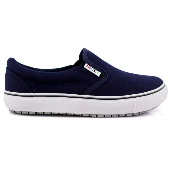 Laforst Mens Sunbrella Cotton Upper Nonslip Slip On Flat Shoes Navy