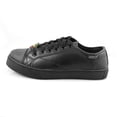 thumbnail image 1 of Laforst Womens Man Made Slip Resistant Lace Up Work Flats Black, 1 of 8
