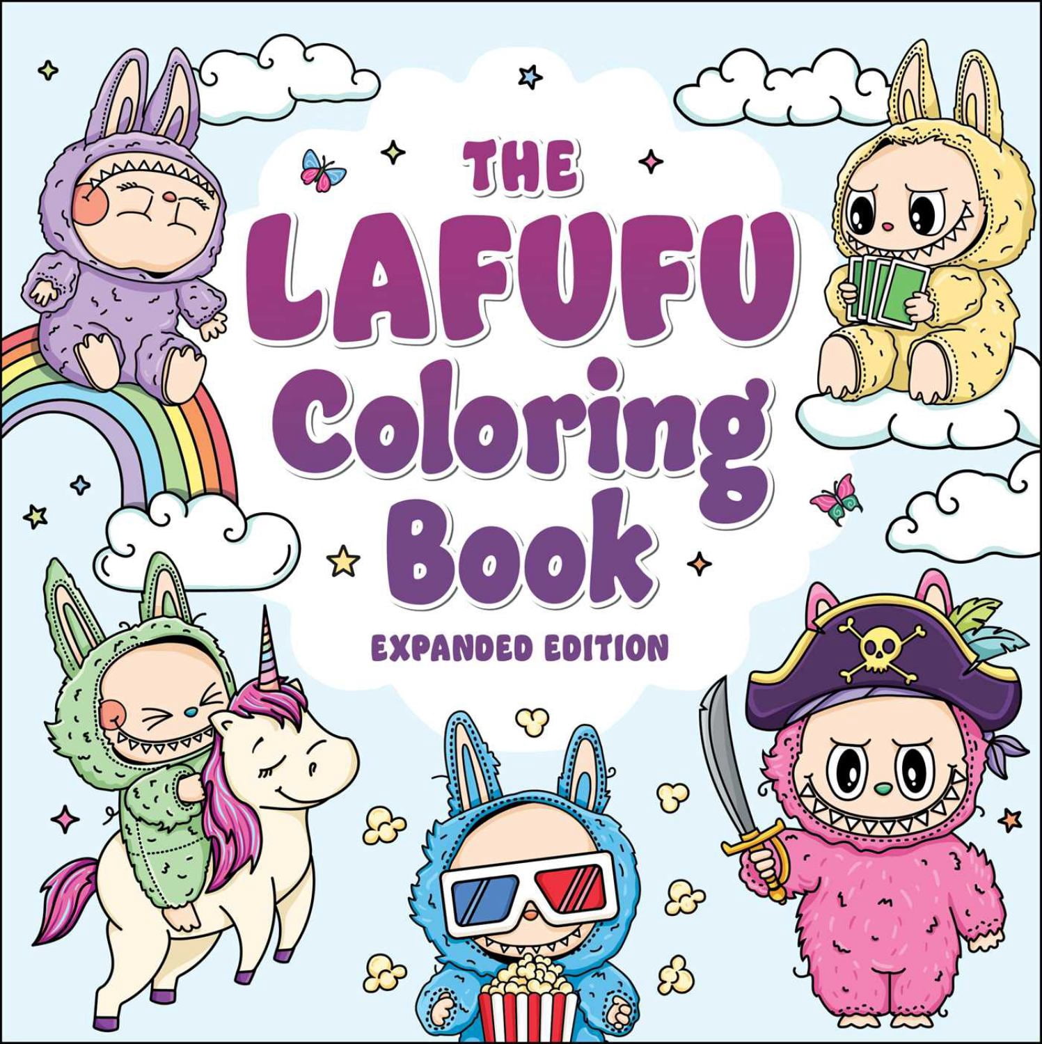 The Lafufu Coloring Book: Expanded Edition, 112 pages (Paperback)