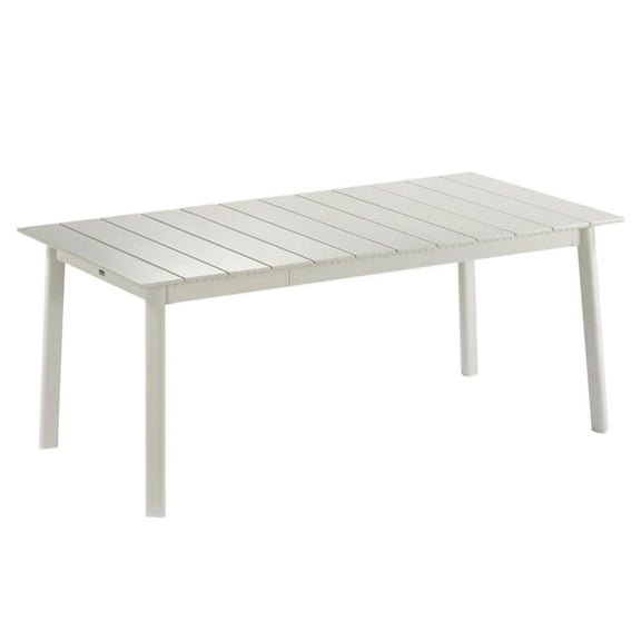 Lafuma ORON Extendable 10 Person Outdoor Aluminum Garden Dining Table, Sand