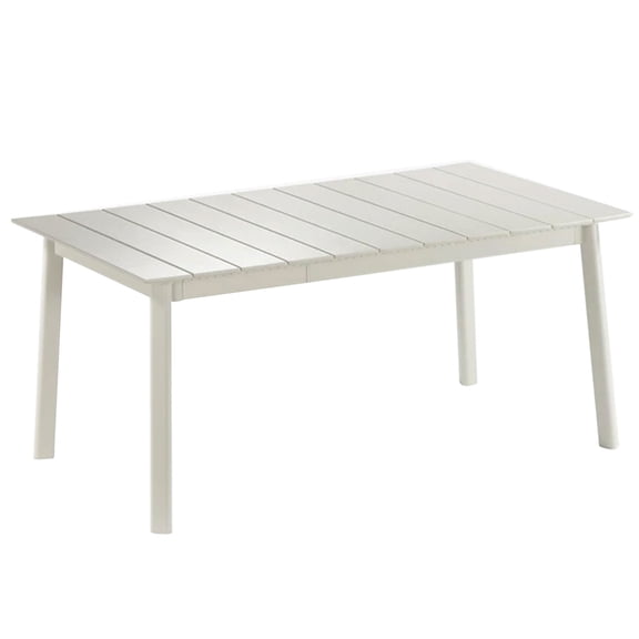 Lafuma ORON Extendable 8 Person Outdoor Aluminum Garden Dining Table, Sand