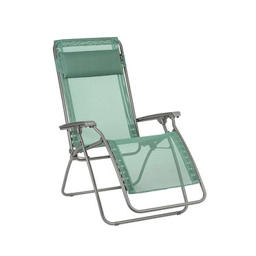 Lafuma R-Clip Batyline Iso Relaxation Zero Gravity Lounge Recliner, Chlorophylle