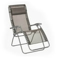 thumbnail image 1 of Lafuma R-Clip Batyline Relaxation Zero Gravity Recliner Chair, Graphite, 1 of 4