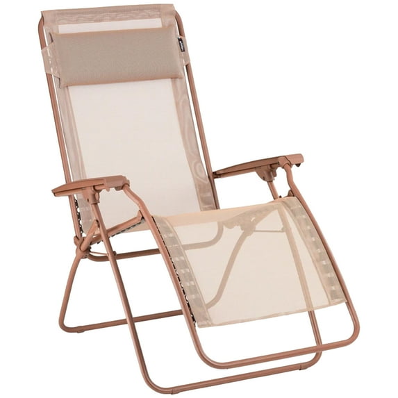 Lafuma R Clip Reclining Foldable Zero Gravity Relaxation Chair, Canyon Red