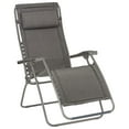 thumbnail image 1 of Lafuma RSX Clip Sunbrella Outdoor Steel Folding Lawn Recliner Chair, Slate, 1 of 5