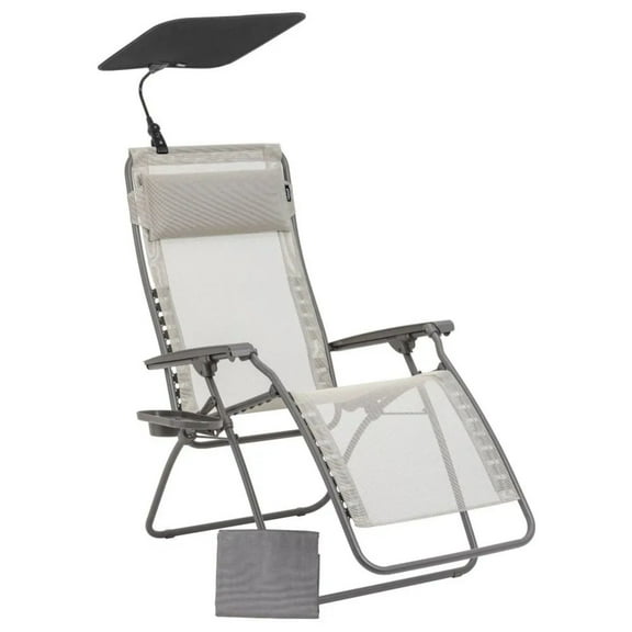 Lafuma Zen Edition Adjustable Relaxation Chair, Multi-Position Armchair, Seigle