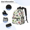 thumbnail image 1 of Lafuoo Dinosaur Pattern Casual Backpack, Large Capacity Adjustable Shoulder Strap Computer Backpack, Unisex, Suitable for Campus, Business,Travel-One Size, 1 of 6