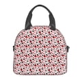 thumbnail image 1 of Lafuoo Ladybugs 2 Pattern Insulated Lunch Bag, Adjustable Shoulder Strap Handheld Crossbody Waterproof Lunch Bag, Unisex-One Size, 1 of 7