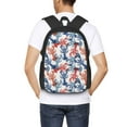 thumbnail image 1 of Lafuoo Red Lobster Pattern Large Capacity Backpack, Durable Adjustable Straps Campus, Travel, Work Computer Backpack, Unisex-One Size, 1 of 7