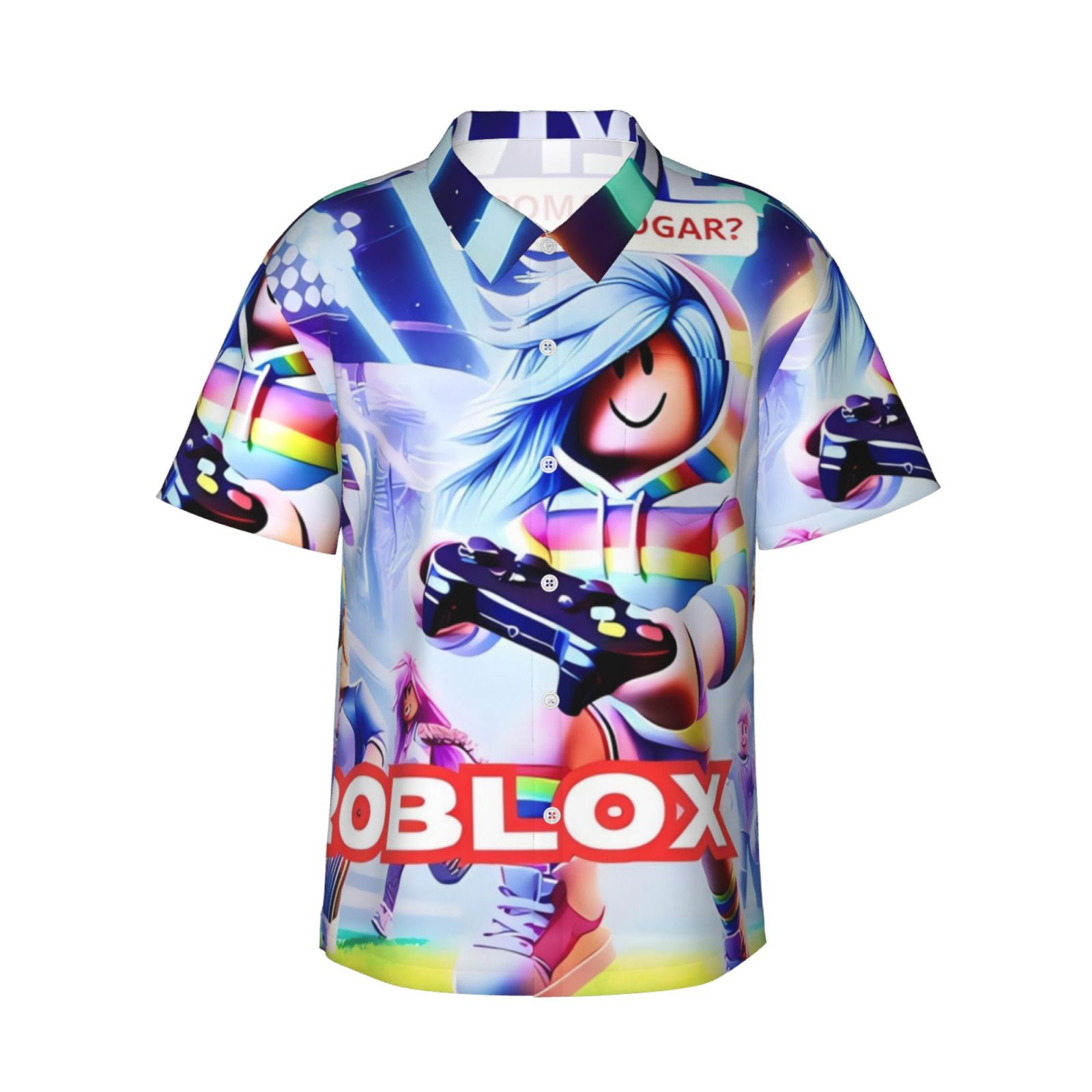 Roblox Hawaiian Shirt Template Free Roblox Hawaiian Shirt Template Lafuoo Roblox Pattern Men S Hawaiian Shirts Summer Beach Short Sleeve Button Shirts T Shirts 323c3232 8d01 4798 8570 