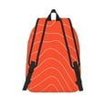 thumbnail image 1 of Lafuoo Salmon Fish Meat Pattern Canvas Backpack, Zipper Laptop Backpack Travel Bag Sports Bag Unisex-Medium, 1 of 5