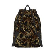 Sea Turtle Backpack For School & Travel - Waterproof Bookbag For Boys, Girls & Women