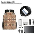 thumbnail image 1 of Lafuoo Traditional Tribal Aztec Pattern Single-sided Backpack, Waterproof with Computer Compartment, Suitable for Business, Travel, Sports-One Size, 1 of 6