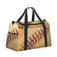thumbnail image 1 of Lafuoo Vintage Baseball Pattern Hand-held Crossbody Travel Bag, Adjustable Personal Belongings Bag Suitable for Travel Sports Backpack, Unisex-One Size, 1 of 5