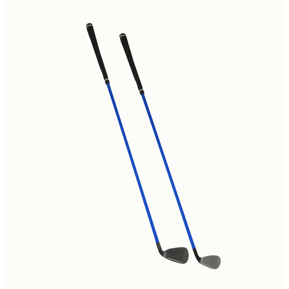 Lag Shot Wedge + 7 Iron Combo (Left Handed) Golf Club Swing Trainer Aid, Free Video Series with PGA Teacher of The Year