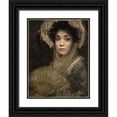 thumbnail image 1 of Lagandre Transgressed, Thierry 12x14 Black Ornate Wood Framed with Double Matting Museum Art Print Titled - Melle Julianne, 1 of 4